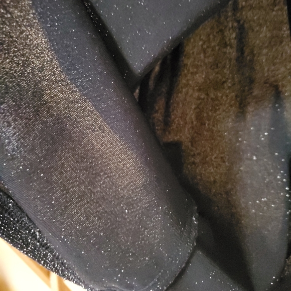 BLACK SHIMMERY Y2K EVENING DRESS! - Picture 12 of 15